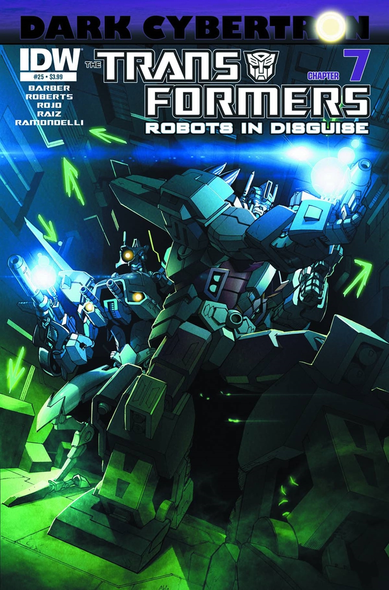 TRANSFORMERS ROBOTS IN DISGUISE #25 DARK CYBERTRON PART 7