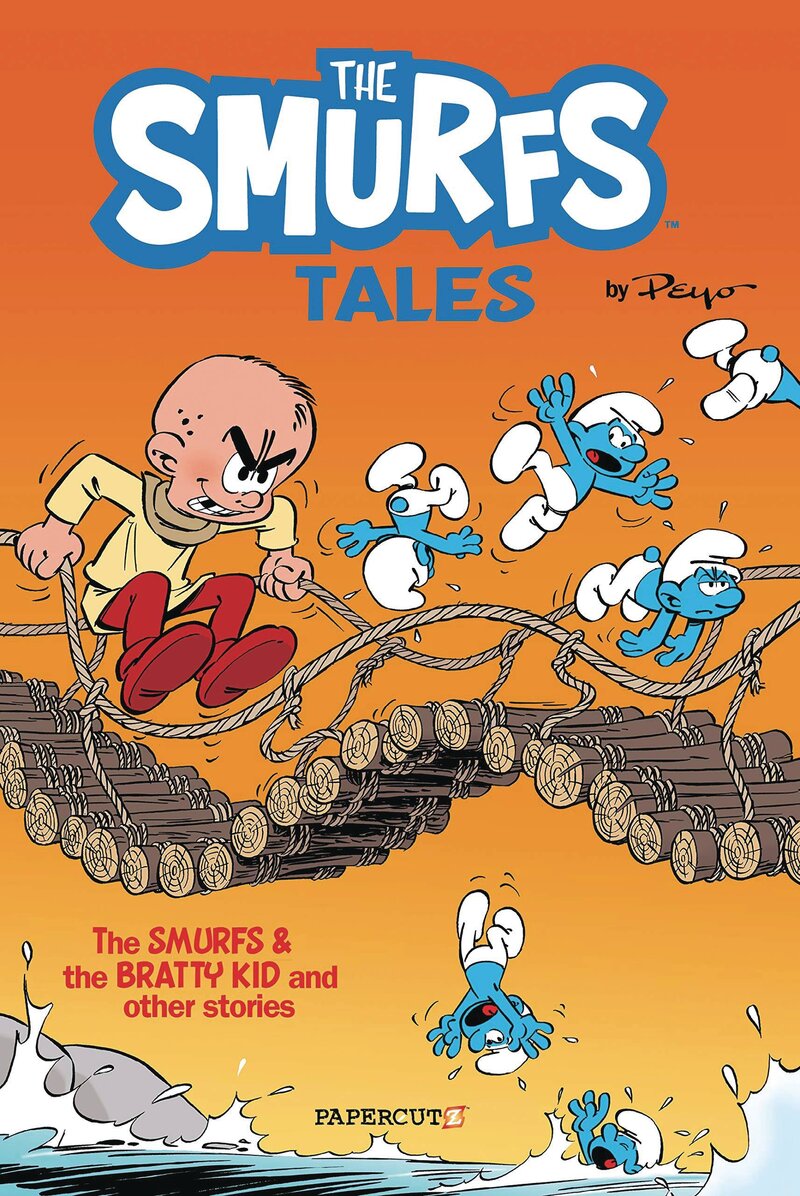 SMURF TALES HC GN VOL 01 SMURFS & BRATTY KID